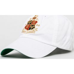 Polo Ralph Lauren - Czapka. Białe czapki i kapelusze męskie Polo Ralph Lauren, bez wzorów, z bawełny. W wyprzedaży za 159.90 zł.