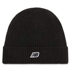 Czapka New Balance. Czarne czapki i kapelusze męskie New Balance, na zimę, bez wzorów. Za 119.99 zł.