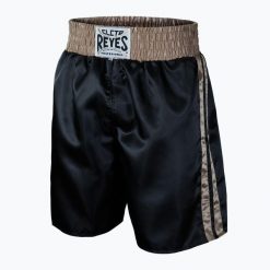 Spodenki bokserskie męskie Cleto Reyes Satin Boxing. Czarne krótkie spodenki sportowe męskie CLETO REYES, m, bez wzorów. Za 279.99 zł.
