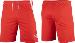 Puma Spodenki męskie Puma teamLIGA czerwone 704924 01 2XL. Czerwone krótkie spodenki sportowe męskie Puma, m, bez wzorów. Za 82.99 zł.