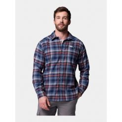 Koszula Męska Columbia Cornell Woods Flannel. Czerwone koszule męskie Columbia, m, bez wzorów, eleganckie, bez kołnierzyka, bez ramiączek. Za 259.00 zł.