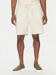 Guess Szorty sportowe M5GD41 KCRY0 Écru Regular Fit. Krótkie spodenki sportowe męskie Guess, m, z aplikacjami, z syntetyku. Za 239.99 zł.