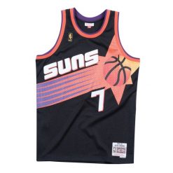 Jersey Phoenix Suns Kevin Johnson #7. Brązowe koszulki sportowe męskie Mitchell & Ness, bez wzorów, z jersey, bez kołnierzyka, bez ramiączek, do koszykówki. Za 517.00 zł.