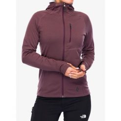 Bluza polarowa damska Black Diamond Coefficient Hoody. Czerwone bluzy sportowe damskie Black Diamond, l, bez wzorów, z polaru, bez kaptura, trekkingowe. Za 496.99 zł.