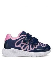 Geox Sneakersy B Sprintye Girl B654TA 0GNHH C0412 M Granatowy. Niebieskie buty sportowe dziewczęce Geox, bez wzorów, z materiału, bez zapięcia. Za 209.99 zł.
