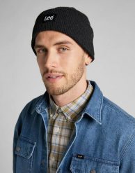 LEE BEANIE MĘSKA CZAPKA ZIMOWA LP514701 112320586. Czapki i kapelusze męskie Lee, na zimę, bez wzorów. Za 69.99 zł.