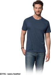 Stedman ST2100 - T-SHIRT męski - szary heather 2XL. Brązowe t-shirty męskie Stedman, m, bez wzorów, bez kołnierzyka. Za 21.94 zł.
