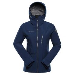 Damska kurtka turystyczna Alpine Pro Zarra 2. Niebieskie kurtki damskie Alpine Pro, bez wzorów, bez kaptura. W wyprzedaży za 899.00 zł.