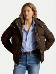 Polo Ralph Lauren Kurtka puchowa 211B17285002 Brązowy ciemny Relaxed Fit. Brązowe kurtki damskie Polo Ralph Lauren, m, bez wzorów, z puchu, bez kaptura. Za 2,699.00 zł.