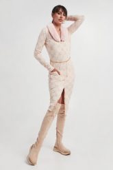 Sukienka mini BLUGIRL BLUMARINE. Sukienki damskie Blugirl Blumarine, l, bez wzorów, bez kołnierzyka, bez ramiączek, mini. W wyprzedaży za 1,052.35 zł.