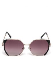 Jenny Fairy Okulary przeciwsłoneczne 4WF-022-SS24 Czarny. Czarne okulary przeciwsłoneczne damskie Jenny Fairy. Za 39.99 zł.