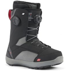 Buty snowboardowe K2 KINSLEY CLICKER X HB. Czarne obuwie sportowe damskie K2, bez wzorów, snowboardowy. Za 2,499.00 zł.