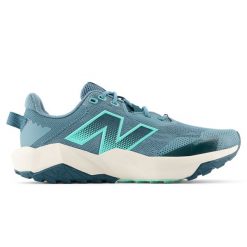 Buty damskie New Balance DynaSoft Nitrel v6 WNTR6XM – niebieskie. Niebieskie obuwie sportowe damskie New Balance, bez wzorów, z materiału, do biegania. Za 449.99 zł.
