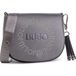 Torebka LIU JO - M Saddle Colorado N68210 E0037 Grape Juice Met. 04203. Szare listonoszki damskie marki Liu Jo, ze skóry ekologicznej. Za 499.00 zł.