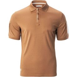 Koszulka sportowa męska Magnum Polo. Brązowe koszulki polo męskie MAGNUM, m, bez wzorów, z bawełny, bez kołnierzyka, bez ramiączek. Za 130.56 zł.