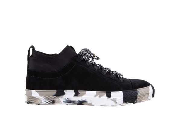 Trampki Sca'viola LWU15 Black, Czarny, Skóra naturalna - 36. Czarne trampki i tenisówki damskie Sca'viola, bez wzorów, z materiału, bez zapięcia. W wyprzedaży za 89.10 zł.