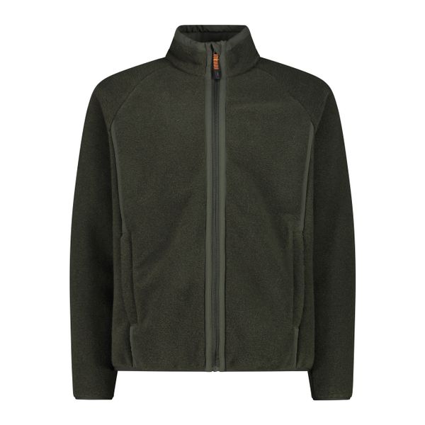 Bluza męska turystyczna CMP 34M0567. Zielone bluzy męskie CMP, l, bez wzorów, z materiału, z kapturem. Za 312.50 zł.