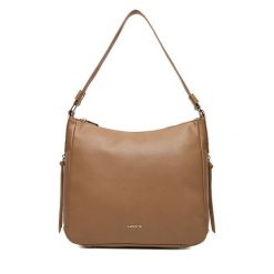 Torebka Lasocki. Brązowe torebki do ręki damskie Lasocki, bez wzorów, klasyczne, bez dodatków. Za 189.99 zł.