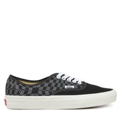 Tenisówki Vans. Czarne trampki męskie Vans, bez wzorów, bez zapięcia. Za 199.99 zł.