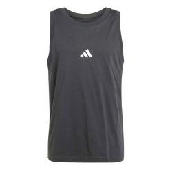 Adidas Sport M Sl Tank Top Dorosłych. Czarne t-shirty męskie Adidas, m, bez wzorów, z bawełny, sportowe, bez kołnierzyka. Za 69.99 zł.