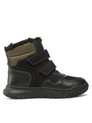 Lasocki Young Kozaki CI12-3138-04 Czarny. Czarne buty zimowe chłopięce Lasocki Young, bez wzorów, ze skóry, bez zapięcia. Za 229.99 zł.