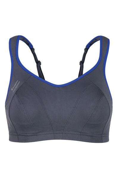Biustonosz treningowy Shock Absorber Active Multi. Szare biustonosze Champion, bez wzorów, z elastanu. Za 179.99 zł.