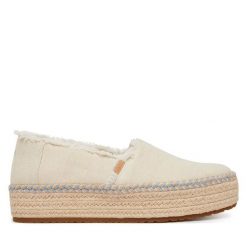 Espadryle Toms. Brązowe espadryle damskie Toms, bez wzorów, bez obcasa, bez zapięcia. Za 419.99 zł.