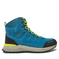 Trapery Big Star Shoes. Niebieskie śniegowce i trapery męskie BIG STAR SHOES, retro, bez zapięcia. Za 449.99 zł.