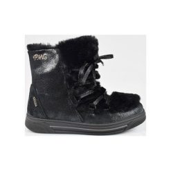 Primigi buty zimowe dziewczęce 32 czarne. Czarne buty zimowe dziewczęce Primigi, bez wzorów, bez zapięcia. W wyprzedaży za 279.00 zł.