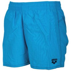 Spodenki szorty chłopięce sportowe plażowe na basen plażę Arena Bywax. Czarne kąpielówki dla chłopców Arena, bez wzorów. Za 59.99 zł.
