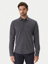 BOSS Koszula Excurse L 50554481 Granatowy Regular Fit. Niebieskie koszule męskie Boss, l, bez wzorów, z bawełny, bez kołnierzyka, bez ramiączek. Za 629.99 zł.