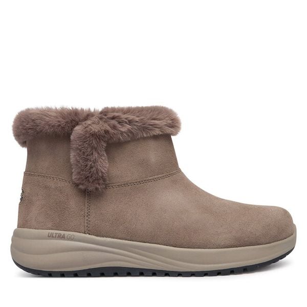 Śniegowce Skechers. Brązowe śniegowce i trapery damskie Skechers. Za 429.99 zł.