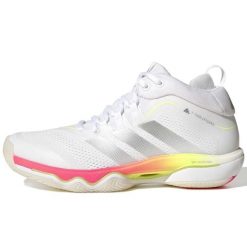 Buty Do Siatkówki Adidas Sport Crazyflight 7 Mid W Ftwr Damskie. Białe obuwie sportowe damskie Adidas, bez wzorów, z materiału, do biegania. Za 863.99 zł.