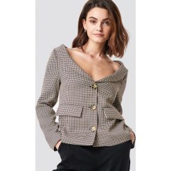 NA-KD Classic Marynarka z odkrytymi ramionami - Multicolor. Żakiety damskie marki NA-KD Classic. Za 121.95 zł.