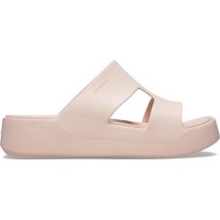 Getaway Platform Sandal dla kobiet. Białe skarpety damskie Crocs, bez wzorów. W wyprzedaży za 101.23 zł.