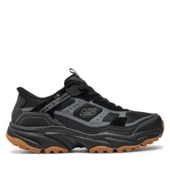 Trekkingi Skechers. Czarne trekkingi męskie Skechers, trekkingowe. Za 359.99 zł.