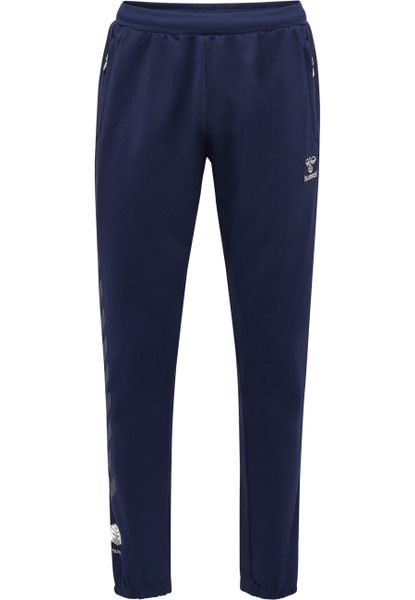 Spodnie sportowe do joggingu Hummel Move Grid. Czarne spodnie sportowe męskie Hummel, xl, bez wzorów, z bawełny, do biegania. Za 239.05 zł.