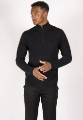 Marcus męski sweter STRIK Langdon Half Zip 21-200161 9098. Swetry przez głowę męskie MARCUS, m, bez wzorów, bez kołnierzyka. Za 79.99 zł.