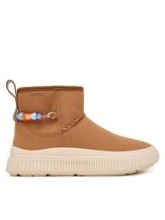 Geox Kozaki J Laquinny Girl J66M3E 000AU C6627 M Brązowy. Brązowe buty zimowe dziewczęce Geox, bez wzorów, bez zapięcia. Za 319.99 zł.