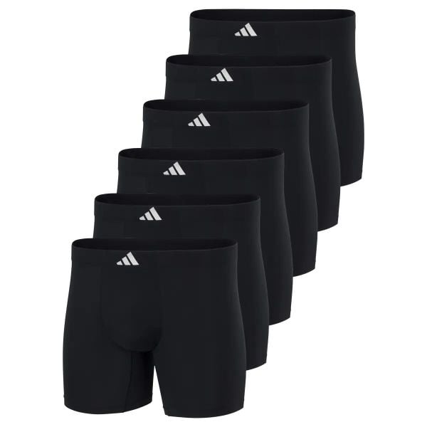 Bokserki Active Micro Tech 6 pak. Czarne bokserki męskie Adidas, m, bez wzorów, z materiału. Za 333.00 zł.