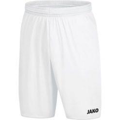 Szorty Jako Manchester 2.0. Białe szorty sportowe damskie Jako, xl, bez wzorów, z materiału, sportowe. Za 132.50 zł.