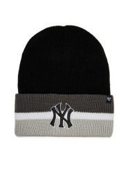 47 Brand Czapka MLB New York Yankees Split Cuff 47 B-SPLCC17ACE-BK Czarny. Czarne rękawiczki damskie 47 Brand, na zimę, bez wzorów, z materiału. Za 149.99 zł.