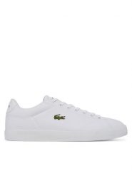 Lacoste Tenisówki La Piquee 2.0 7-49CMA0005 Biały. Białe trampki męskie Lacoste, bez wzorów, z materiału, bez zapięcia. Za 299.99 zł.