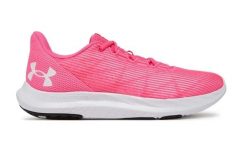 Buty do biegania damskie Under Armour Charged Speed Swift. Czerwone obuwie sportowe damskie Under Armour, bez wzorów, z gumy, do biegania. Za 170.99 zł.