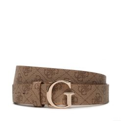 Pasek Damski Guess. Brązowe paski damskie Guess, z aplikacjami. Za 149.99 zł.