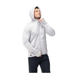 Bluza Męska Cross Idrisan Z Pełnym Zamkiem Błyskawicznym. Szare bluzy męskie IQ, l, bez wzorów, z bawełny, z kapturem. Za 239.99 zł.