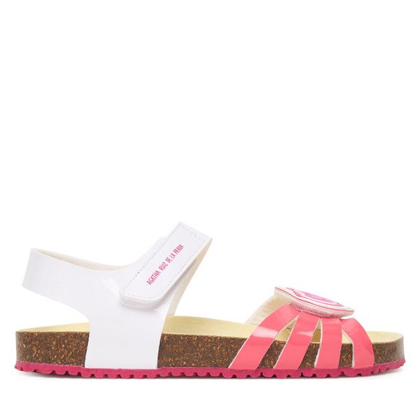 Sandały Agatha Ruiz de la Prada. Białe sandały dziewczęce Agatha Ruiz de la Prada, bez zapięcia. Za 175.99 zł.