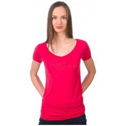 Pepe Jeans T-Shirt Damski Kate S Czerwony. Czerwone t-shirty damskie Pepe Jeans, z jeansu. W wyprzedaży za 94.00 zł.