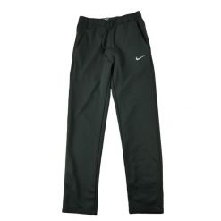 Second life - Nike spodnie dresowe męskie Therma-Fit - Jak nowy. Czarne spodnie sportowe męskie Nike, l, bez wzorów, z dresówki, do biegania. Za 127.76 zł.