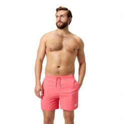 Szorty kąpielowe Speedo Eco Essentials 16'. Brązowe kąpielówki męskie Speedo, m, bez wzorów, do pływania. Za 89.99 zł.